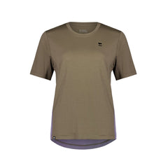 Jersey Mons Royale SS Womens Tarn Merino Shift Walnut Thistle - Genetik Sport