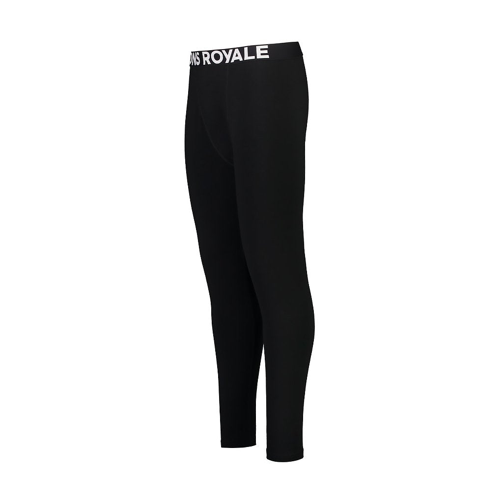 LEGGING MONS ROYALE MEN'S CASCADE MERINO FLEX 200 BLACK - Genetik Sport