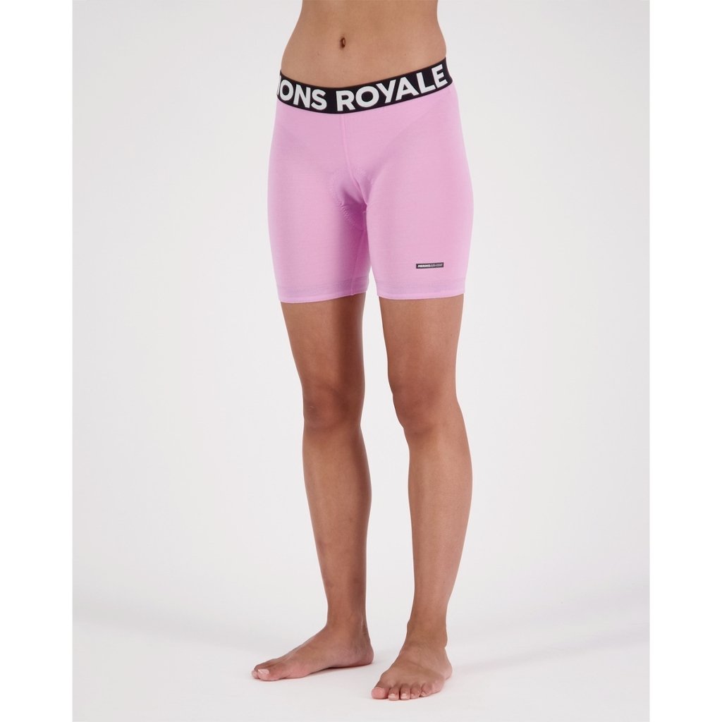 Short Liner Mons Royale Womens Low Pro Aircon - Pop Pink - Genetik Sport