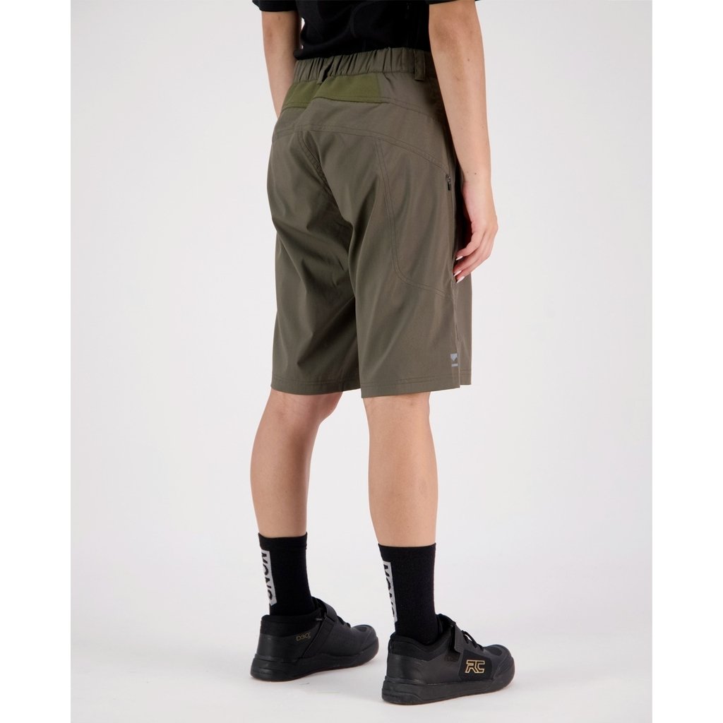 Shorts Mons Royale Womens Virage 2.0 - Olive Night - Genetik Sport