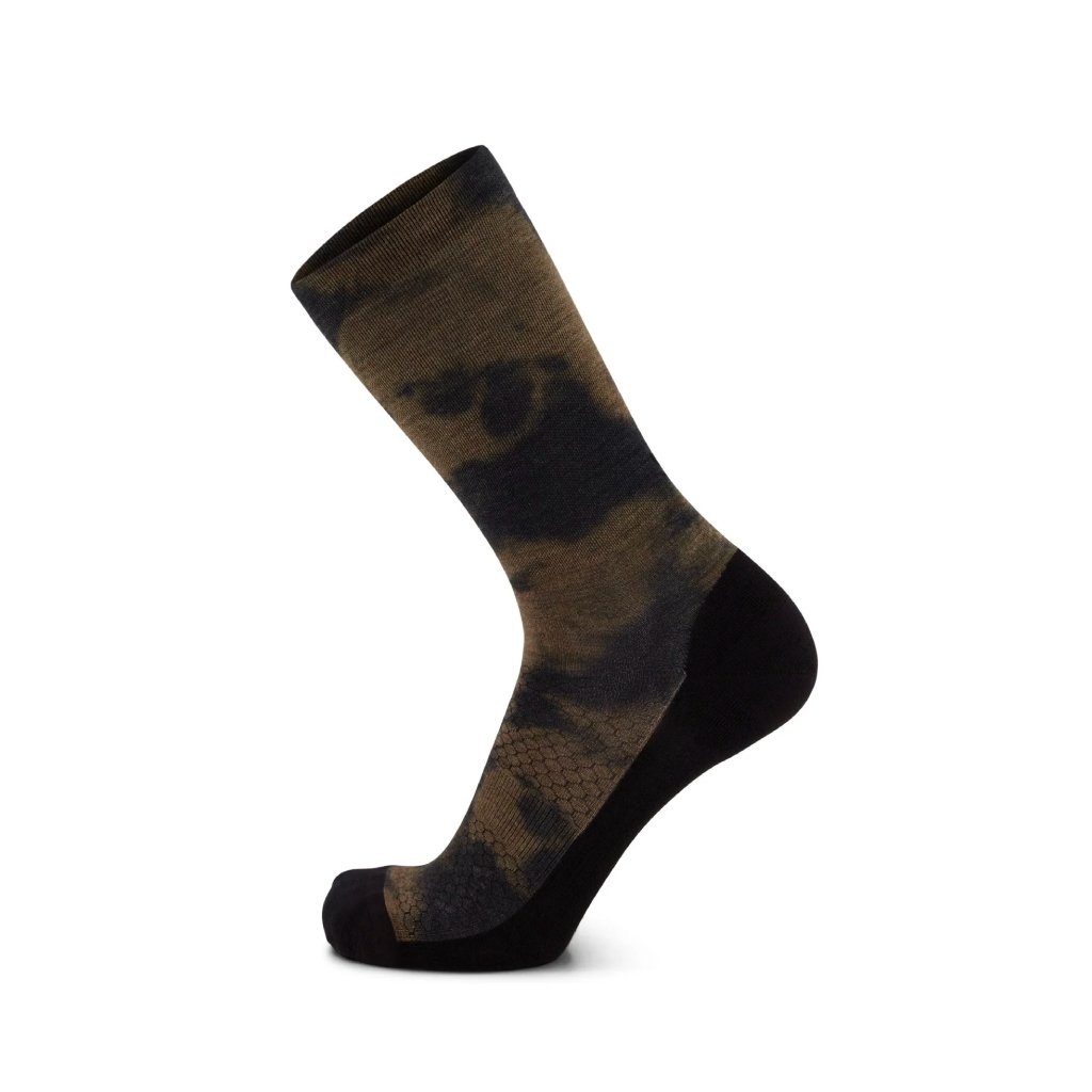 Socks Mons Royale Unisex Atlas Crew Olive Tie Dye - Genetik Sport