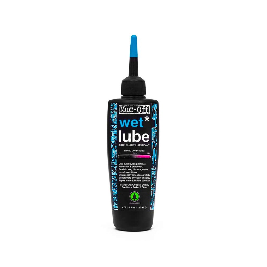 CHAIN LUBRICANT MUC-OFF WET LUBE 120ML - Genetik Sport