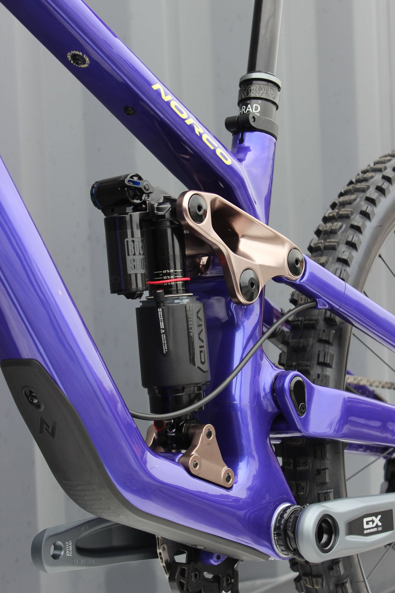 Bike Norco Optic C2 2024 - MX Violet - Genetik Sport