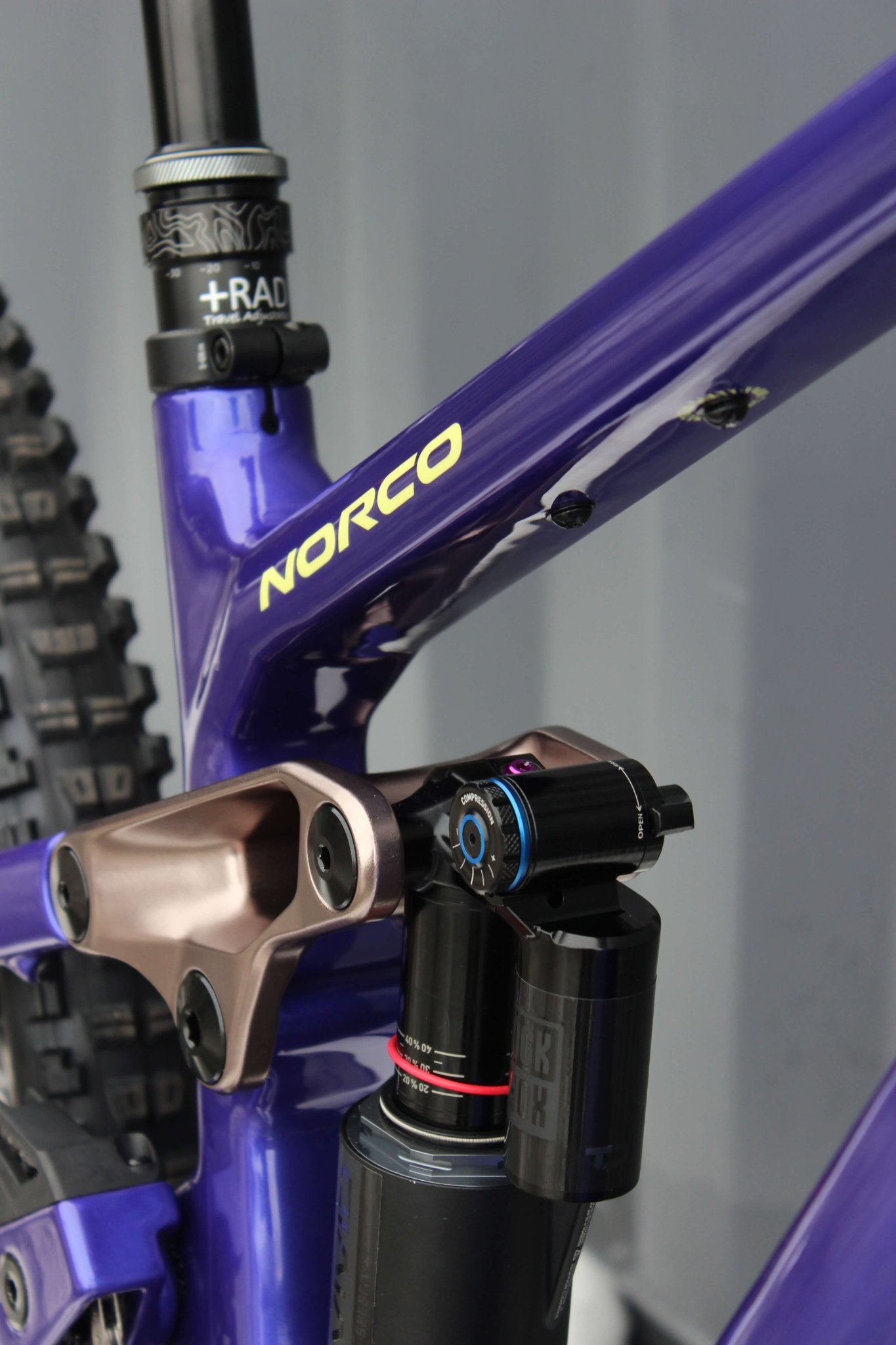 Bike Norco Optic C2 2024 - MX Violet - Genetik Sport