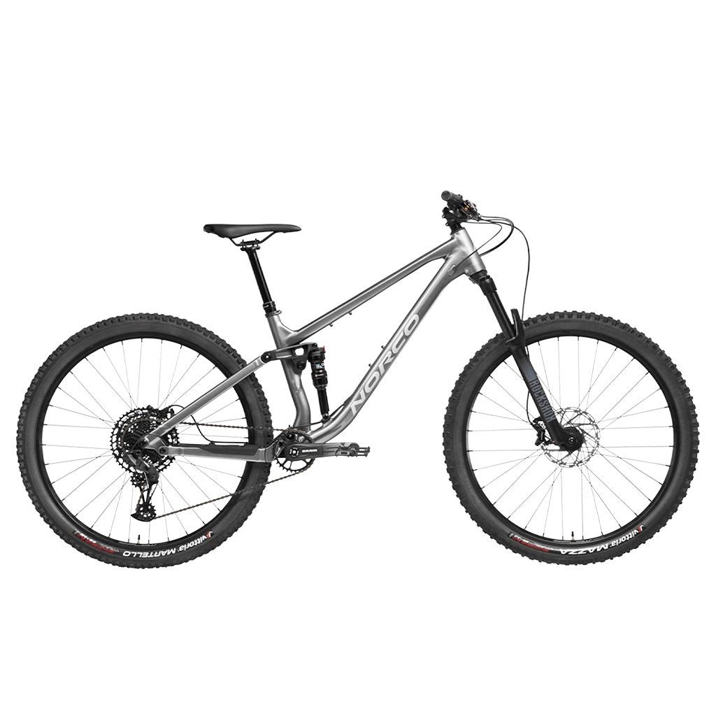 Vélo Norco Fluid FS A3 29’’ 2023 Gris/Argent - Genetik Sport