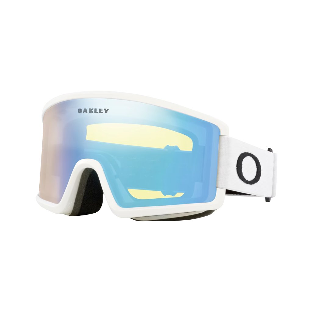 Goggles Oakley Target Line M Matte White with HI Yellow - Genetik Sport