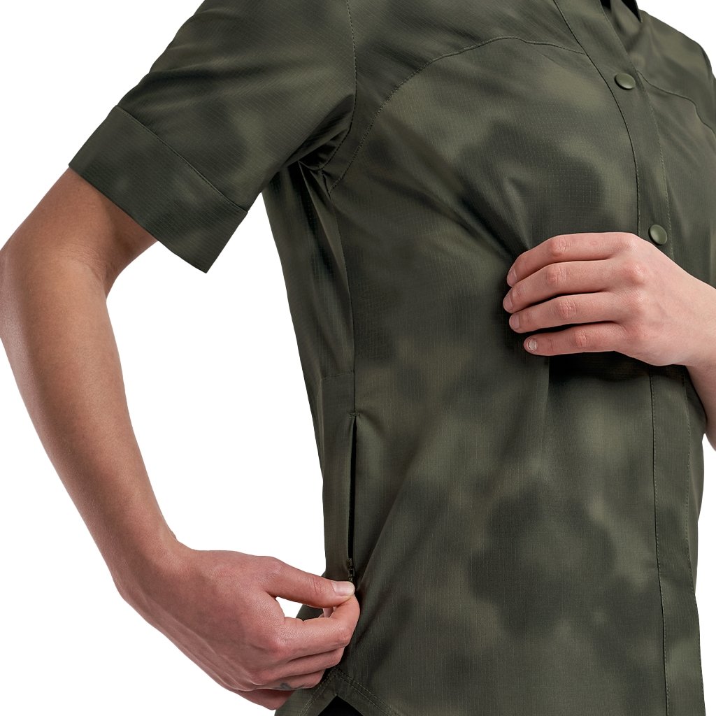 Chemise Peppermint MTB Tie Dye Rosemary - Genetik Sport