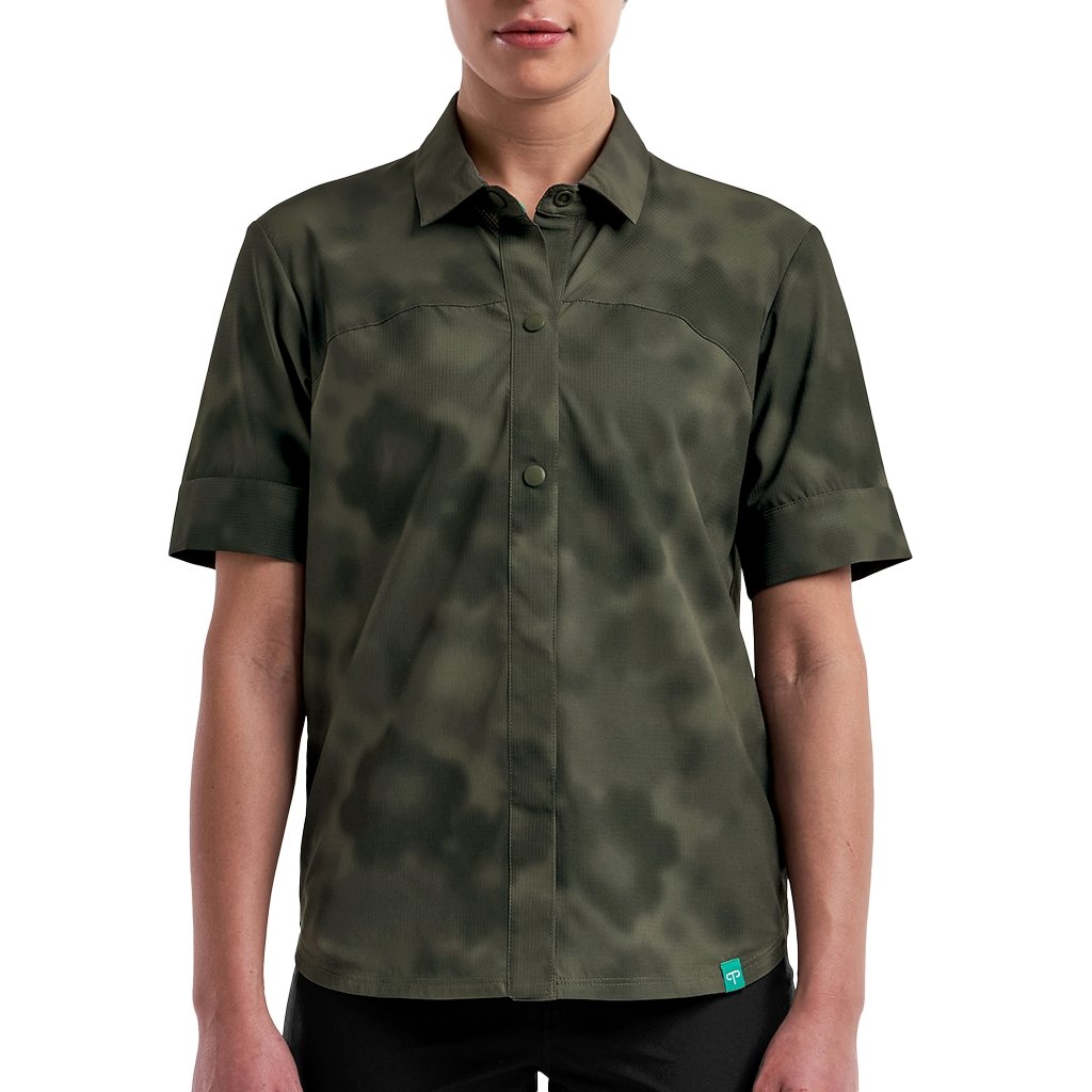 Chemise Peppermint MTB Tie Dye Rosemary - Genetik Sport