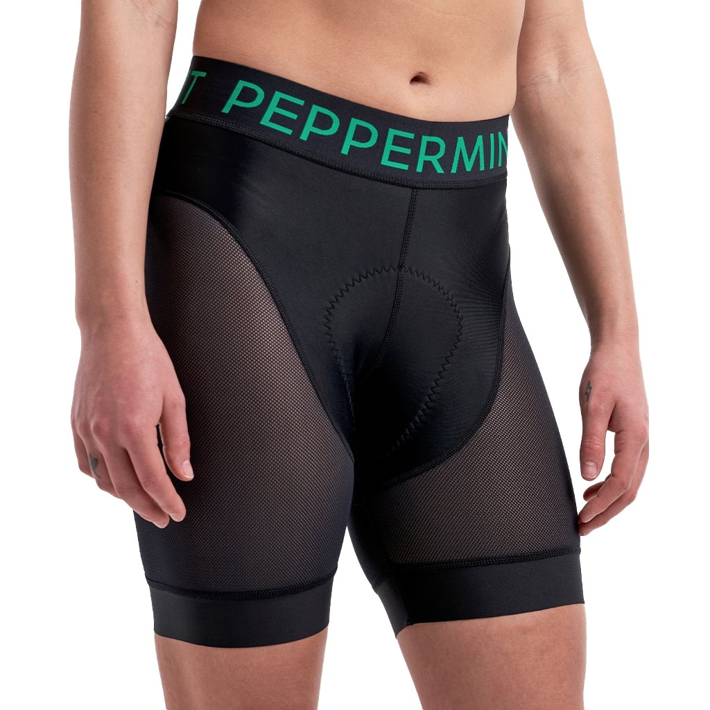 Doublure pour short Peppermint Noir - Genetik Sport