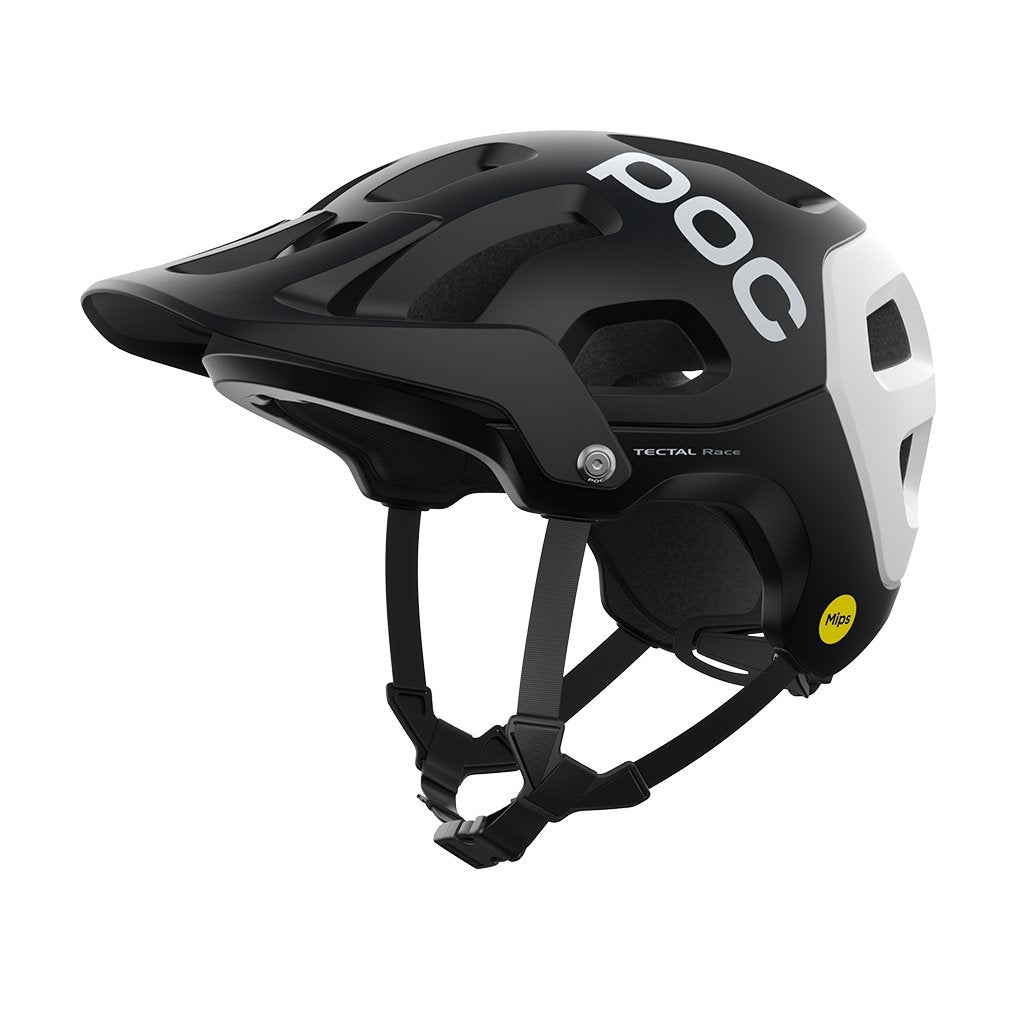 Casque POC Tectal Race MIPS Uranium Black/Hydrogen White Matt - Genetik Sport