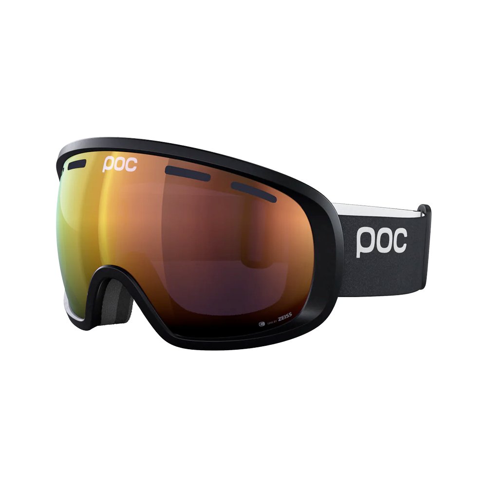 Lunettes POC Fovea Uranium Black/Partly Sunny Orange - Genetik Sport