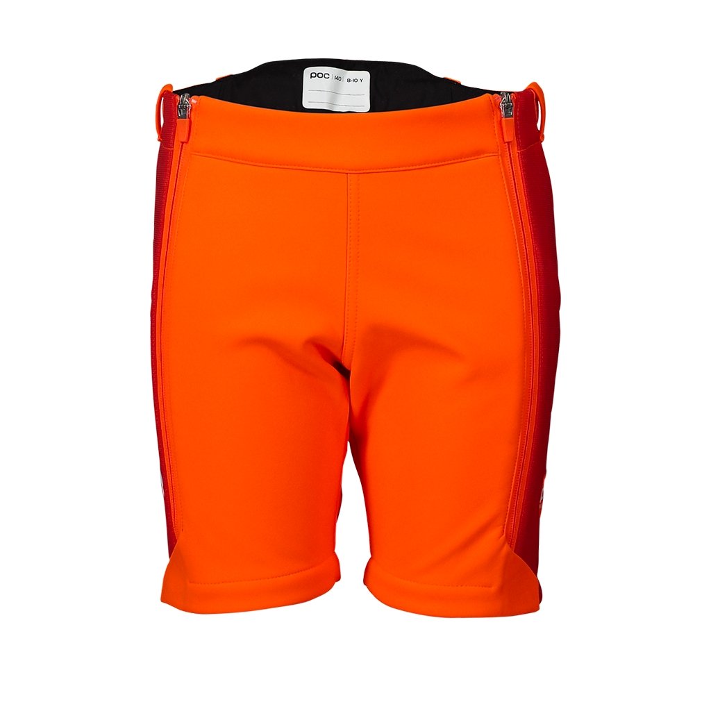 RACE SHORTS POC JR 2021 FLUORESCENT ORANGE - Genetik Sport