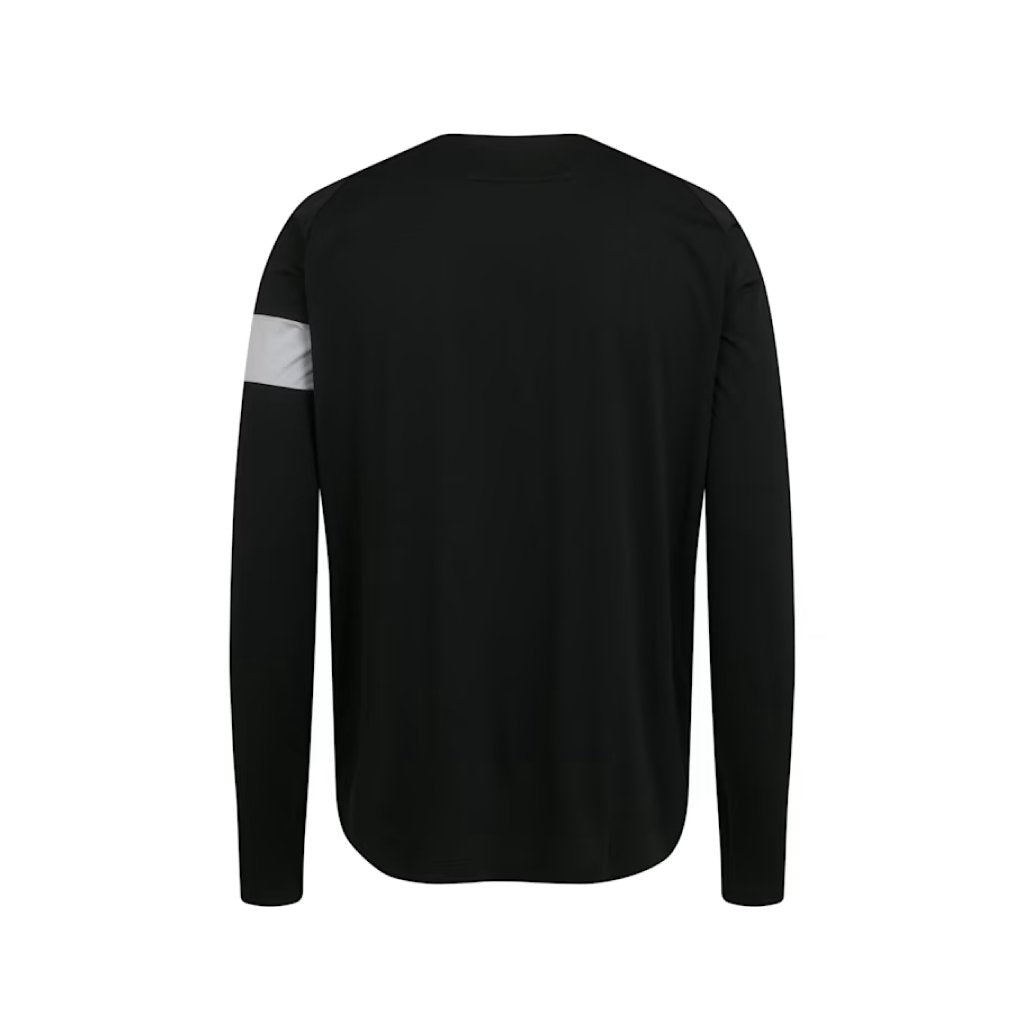 Long Sleeve Rapha Trail Black/Light Grey - Genetik Sport