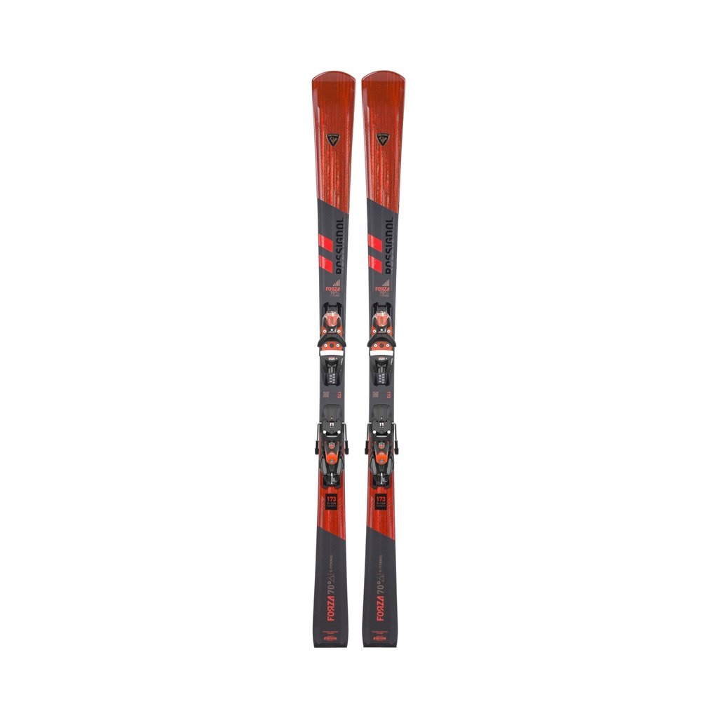 Ski Rossignol Forza 70° V-TI K + SPX14 Black/Hot Red 2024 - Genetik Sport