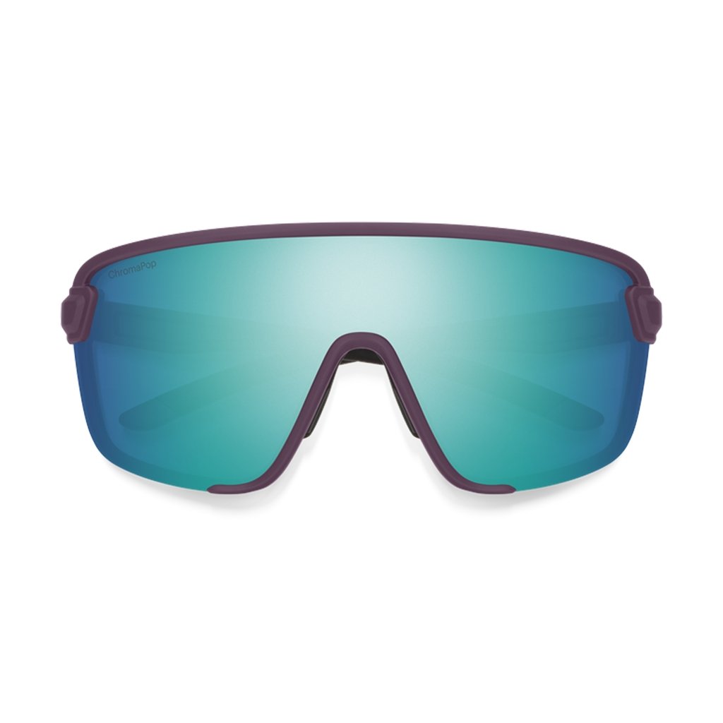 Smith Sunglasses Bobcat Matte Amethyst/ChromaPop Opal Mirror/Clear - Genetik Sport