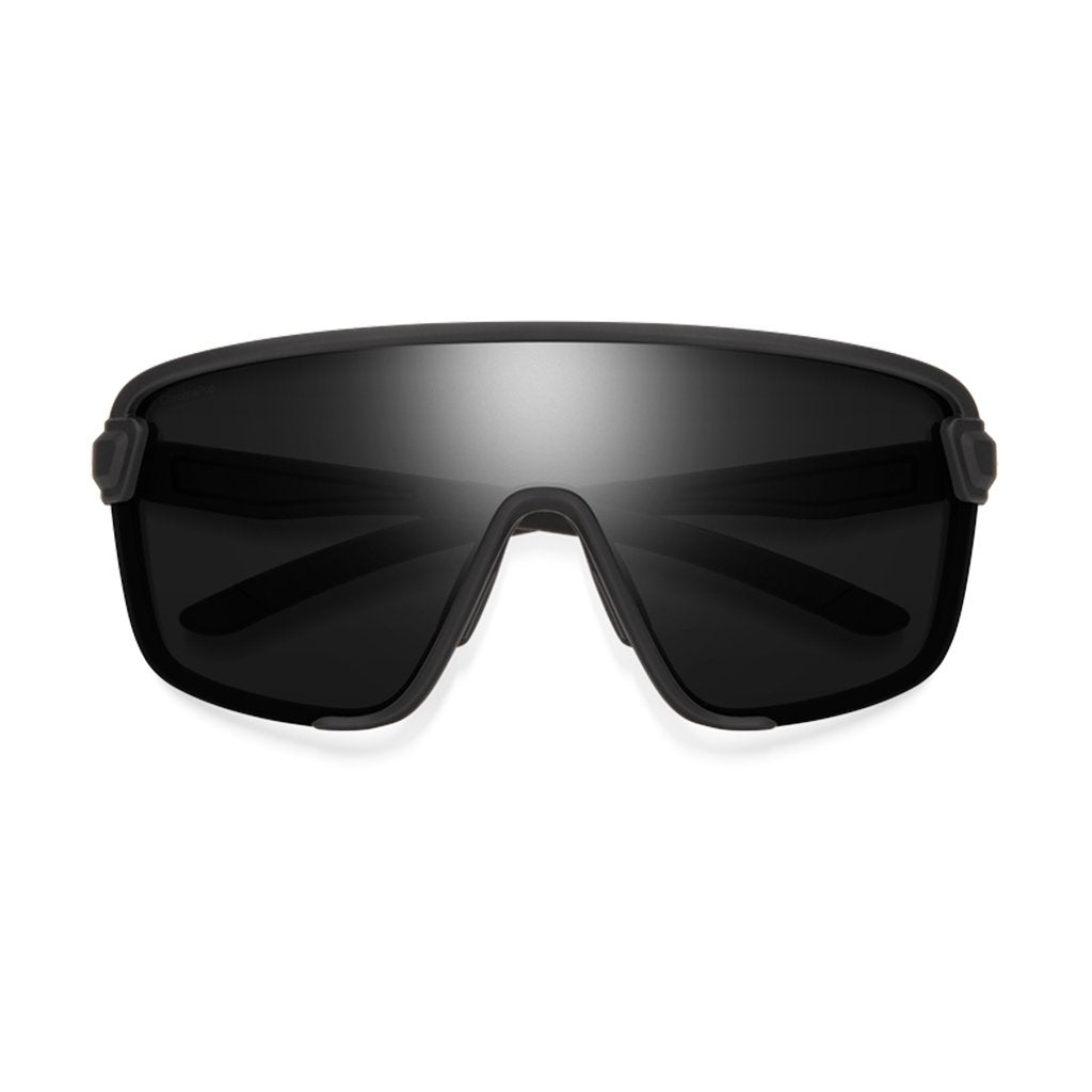 Smith Sunglasses Bobcat Matte Black/ChromaPop Black/Clear - Genetik Sport