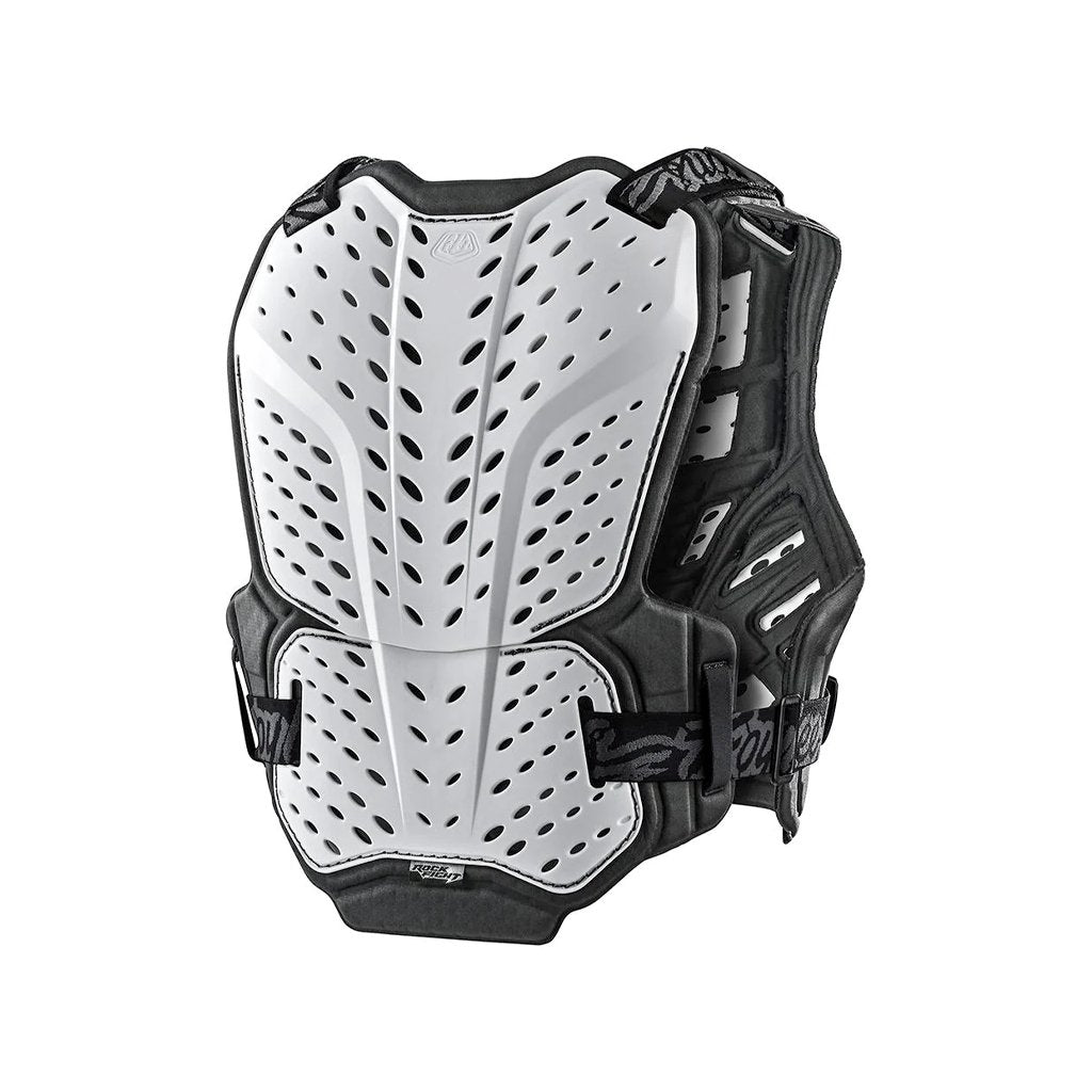 Chest Protector Troy Lee Designs Rockfight - Solid White - Genetik Sport